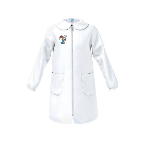 Grembiule zip bambina scuola