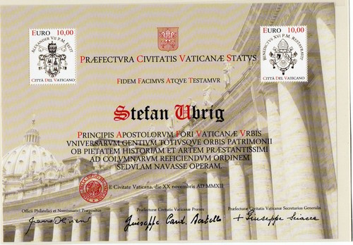 Vaticano 2012 mnh blocco 39 - 2012, mnh**