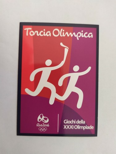 Figurina italia team rio 2016 - figurina,