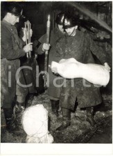 1955 MILANO AFFORI Via Carli - VIGILI DEL FUOCO incendio fabbrica manichini (1)