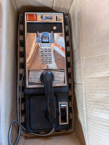 Cabina telefonica vintage