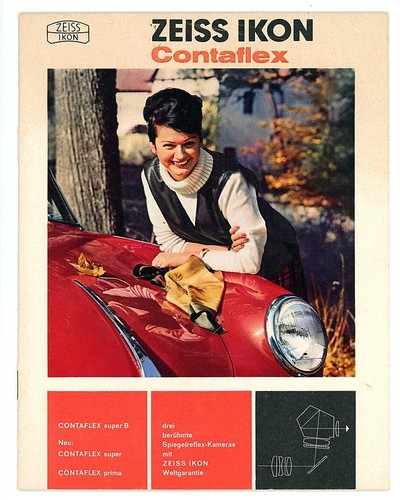 Brochure fotocamera zeiss ikon - brochure,