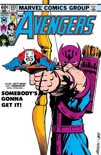 The avengers 223 copertina - avengers, #223