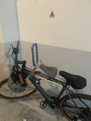Seggiolino bici anteriore - seggiolino,