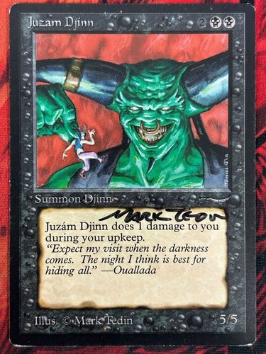 Mtg juzam djinn arabian - -,