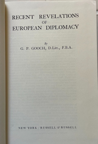 Recent revelations european - of,