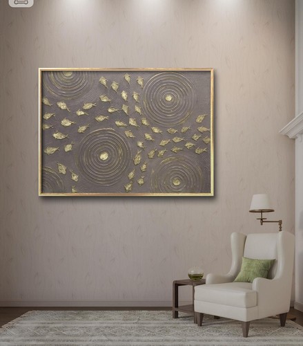 Quadro dipinto mano tela - a, su