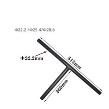 Manubrio Bicicletta Acciaio