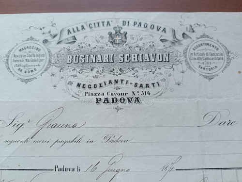Padova 1891 businari - 1891,