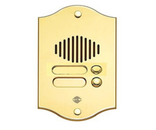 Pulsantiera citofono ottone