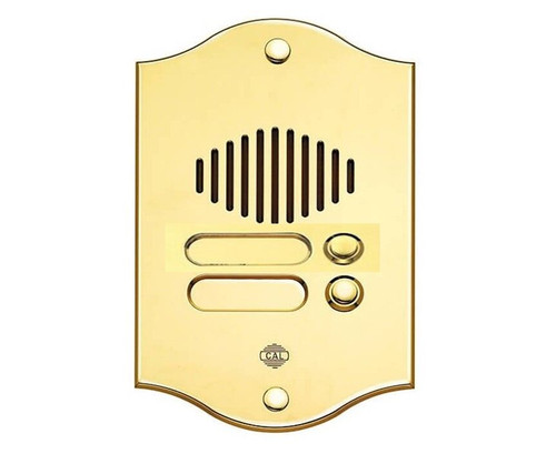 Pulsantiera citofono ottone