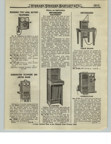 1919 carta pubblicitaria - 1919,