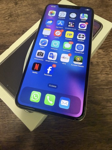 Iphone max silver - silver,, 64gb