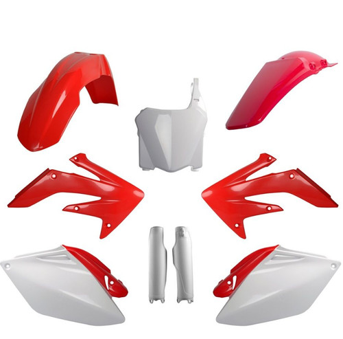 Kit plastiche polisport rosso - plastiche,