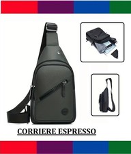 ZAINO MONOSPALLA BORSA UOMO