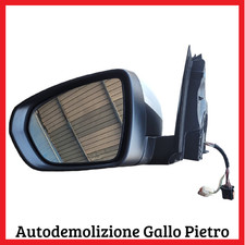 Specchietto sinistro bianco PEUGEOT 3008 suv 2018 m4 mc mj mr 1.5 bluehdi 130