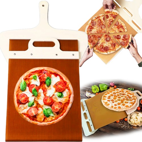 Pala per pizza pane con - pizza, e