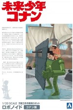Modellino 1/20 Conan The Future Boy: Robonoid, Conan & Captain Dyce