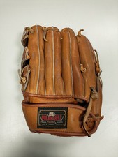 Guanto da Baseball in Pelle di Colore Marrone "Golden Eagle" Vintage Anni '90