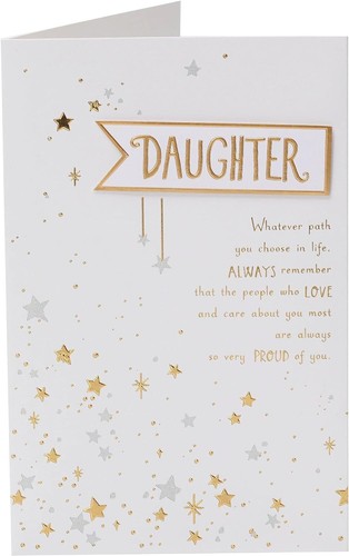 Biglietto compleanno figlia - compleanno,