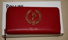 Pollini Dark Red Leather
