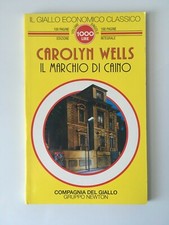 Libro giallo "Il marchio di Caino" di Carolyn Wells
