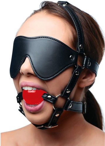 Sadomaso museruola maschera - sadomaso,