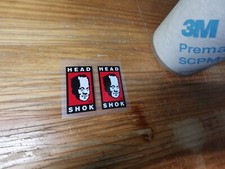 Cannondale Headshok red  decal