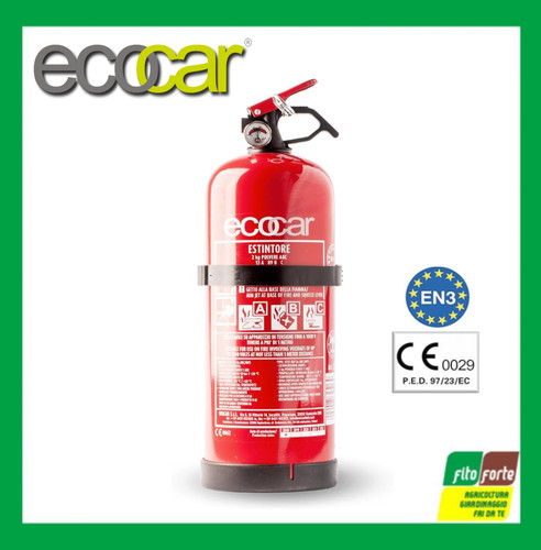 Estintore polvere secca - a,