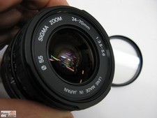  Obiettivo zoom Sigma 24-70/3,5-5,6 AF Sony SA/Minolta SLR autofocus baionetta