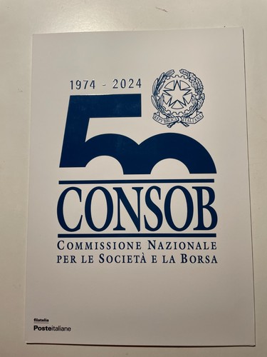 2024 folder filatelico consob - folder,