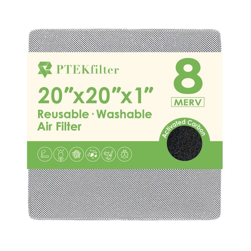 Ptekfilter 20x20x1 washable - ptekfilter,