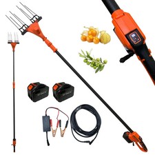 Abbacchiatore Elettrico Multifunzione Scuotiolive a Batteria 128V e 12V 140W