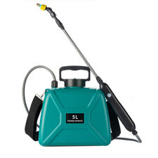 Spruzzatore Ricaricabile 1,35 Galloni/5L Pompa Elettrica Spray con 4 Ugelli Nebulizzatori