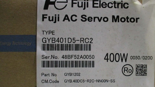 Fuji gyb401d5 rc2 servomotore - fuji, gyb401d5-rc2