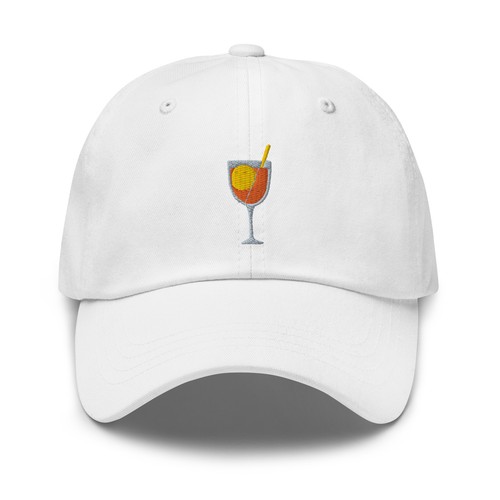 Cappello vetro aperol - in,