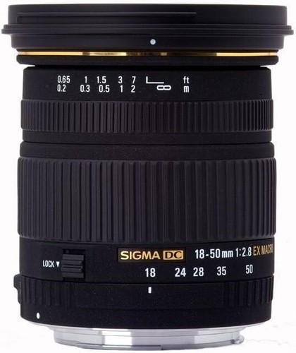 Obiettivo sigma 50mm - dc, 18-50mm