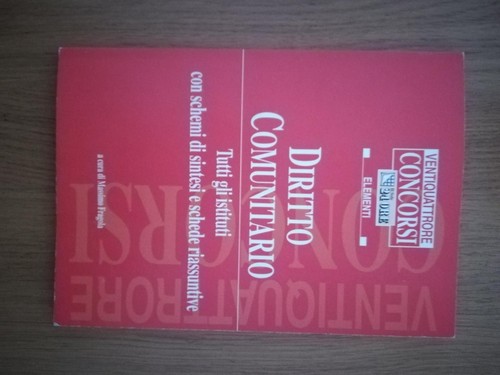 Diritto comunitario tutti gli - comunitario.,