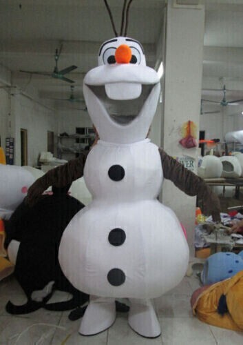 Costume mascotte frozen olaf - mascotte,