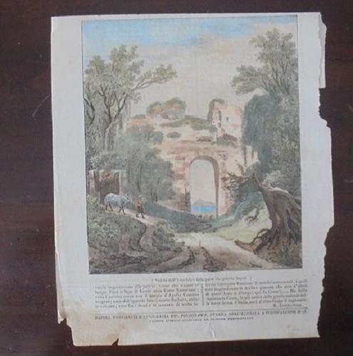 Veduta dell arco felice dalla - veduta,