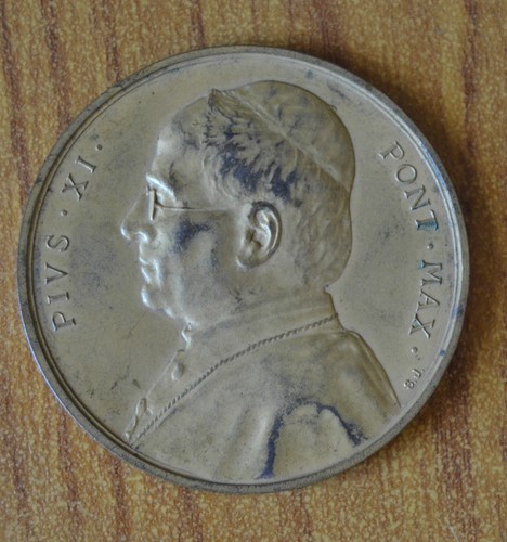 Medaglia vaticano pio 1922 - vaticano,
