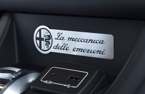Placca alfa romeo giulietta - placca,