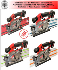 Milwaukee M12CCS44 2530-20 Adattatore Base Seghetto Circolare Carburante M18 Guida Binario