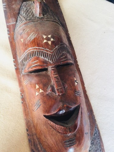 Maschera etnica legno - etnica, in