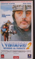 I VISITATORI 2 - RITORNO AL PASSATO di Jean Reno e C. Clavier VIDEOCASSETTA
