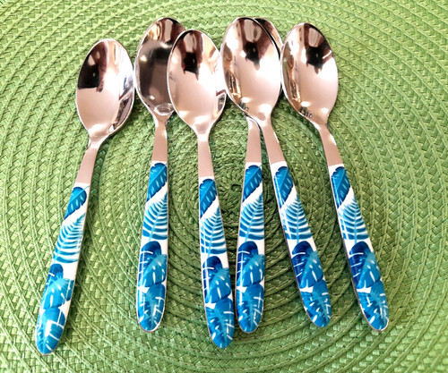 Set cucchiaini dessert - set, 6