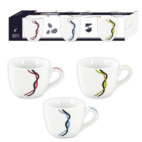 Set tazze tazzine in - 3,