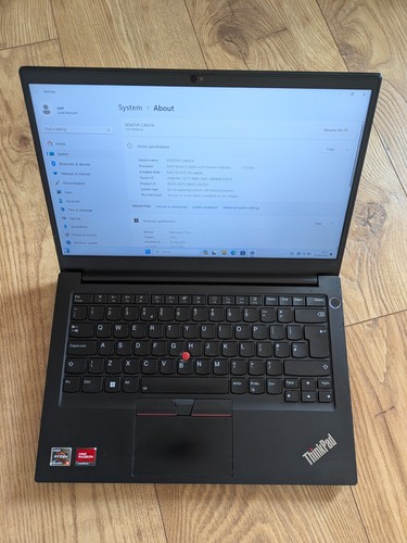 Lenovo thinkpad e14 - e14, amd