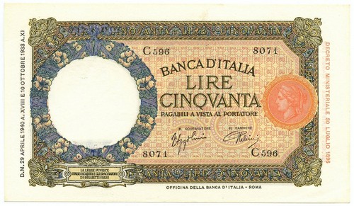 Lire capranesi lupa - 50,