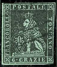 ITALIA, TOSCANA.  SG 15. RARO